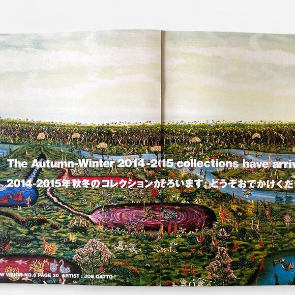 Comme des Garçons Raw vision 14 FOLK ART catalog pamphlet - Picture 2 of 3